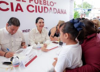 Reafirma Mónica Villarreal compromiso ciudadano con jornada “Aquí Contigo”