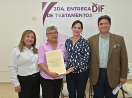 Realiza DIF Tampico Segunda Entrega de Testamentos a Adultos Mayores