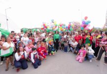 Encabeza Mónica Villarreal festejo a la niñez con más de 10 mil asistentes