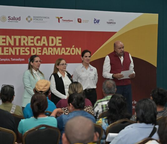 DIF Tampico Sede de la Entrega de Lentes de Armazón en la Zona Conurbada