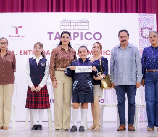 Supera Gobierno de Tampico los 1.3 millones de pesos en programa de becas