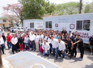 Arranca Mónica Villarreal programa “Sonrisas del Bienestar” en la colonia Luis Echeverría