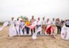 Pusieron en marcha Carlos Peña Ortiz y familias de La Joya, construcción de Cancha de Futbol