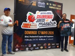 Invitan a la carrera atlética por el Día del Maestro en Tampico