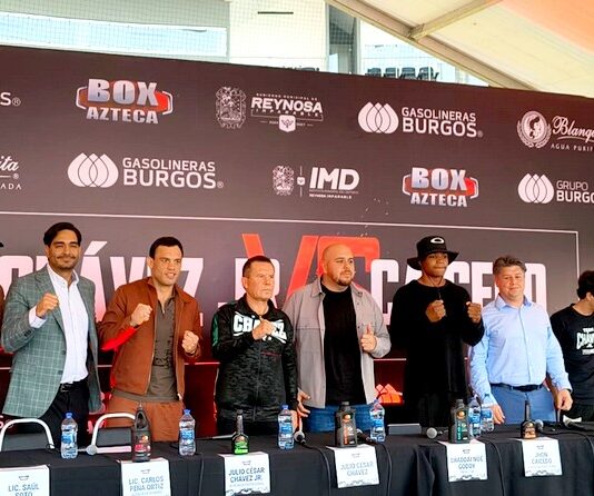 Julio César Chávez Jr. regresa al ring ante Jhon Caicedo en Reynosa