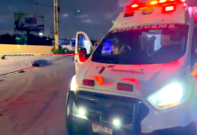 Muere motociclista tras ser impactado por unidad del transporte privado