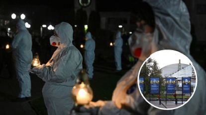 Kilos de ropa, rodeados de radiación y a oscuras: así trabajan hoy en Chernóbil a 40 años del peor desastre nuclear de la historia