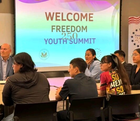 Jóvenes de Tamaulipas participan en la Cumbre Juvenil Freedom 250 en TAMIU