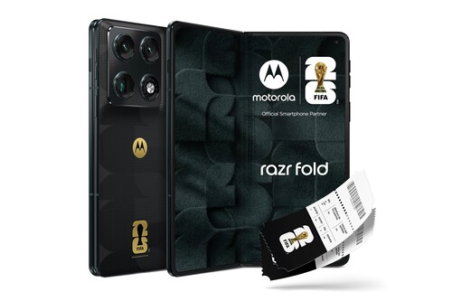 Si compras este nuevo celular plegable en México te llevas gratis un boleto para la Copa Mundial FIFA 26: Motorola razr Fold
