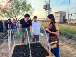 Fortalecen innovación ambiental con huerto tecnológico en la UTM