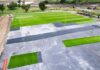 Continúan trabajos de construcción y remodelación de canchas de futbol