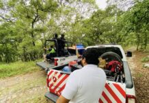 Realizan búsqueda y rescate de dos personas en el paraje conocido como “Pino Solo” en la Sierra Madre
