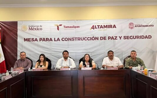 Sesiona en zona Conurbada Mesa para la Construcción de Paz y Seguridad