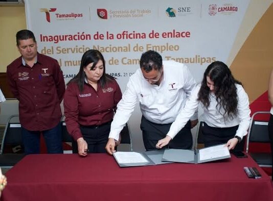 Inauguran Oficina de Colaboración del Servicio Nacional de Empleo en Camargo