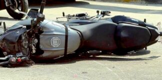 Registran otro accidnete con un motociclista lesionado