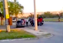 Aparatoso accidente deja daños y un lesionado