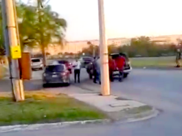 Aparatoso accidente deja daños y un lesionado