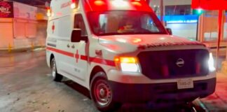 Unidad médica auxilia a víctimas al parecer las atropellaron