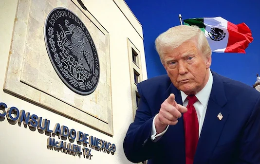 Trump pone bajo la lupa a los 53 consulados mexicanos en EU; ordena revisiones y analiza posibles cierres