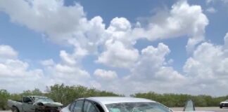 Chocan en el “Viaducto de la Muerte” dejando lesionados y daños