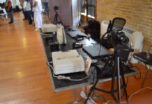 Listos equipo y personal para iniciar el registro para la Tarjeta Universal de Salud