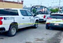 Hallan nonato en la vía pública acuden autoridades policiales