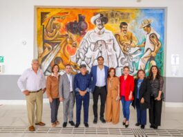 Firmaron Gobierno de Carlos Peña Ortiz y Aeropuerto Internacional Lucio Blanco la conservación de Murales