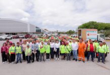 Tampico avanza en servicios públicos con equipamiento y coordinación empresarial