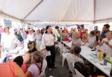 Mónica Villarreal fortalece bienestar social con jornada integral en la Colonia Del Pueblo