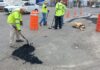 Gobierno de Mónica Villarreal intensifica trabajos de bacheo en vialidades estratégicas