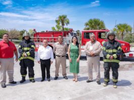 Fortalece Mónica Villarreal Equipamiento VEHICULAR de Protección Civil y Bomberos