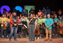 El viaje sinfónico continua, invita presidenta del DIF Tampico a nueva función de Cri-Cri el grillito cantor