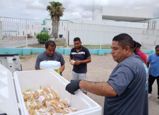 Brigadistas Voluntarios “Unidos por la Amistad Reynosa” llevan apoyo y esperanza al Hospital 270