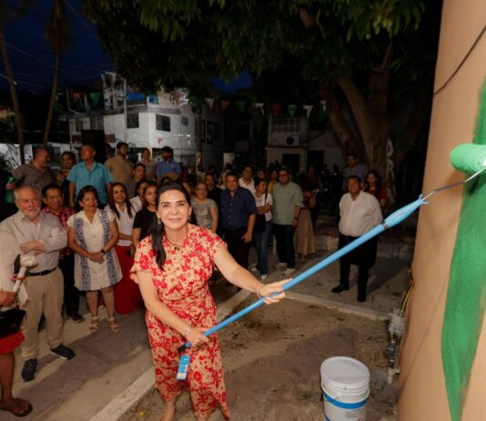 Gobierno de Mónica Villarreal transforma espacios públicos con “Rutas Mágicas de Color”