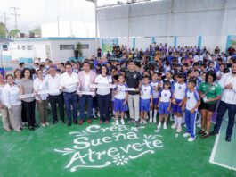 Mónica Villarreal impulsa el deporte y la convivencia escolar en la primaria Ford No. 13