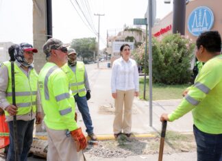 Programa “VAcheando” mejora vialidades en colonias de Tampico bajo gestión de Mónica Villarreal