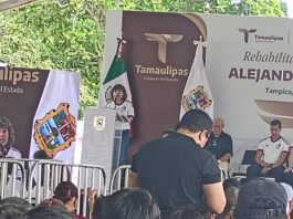 Gobernador y Mónica Villarreal presiden entrega de la Rehabilitación del Campo Sintético Alejandro “Tranvía” Díaz