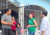 Mantiene Casandra de los Santos cercanía y apoyo a familias de Río Bravo