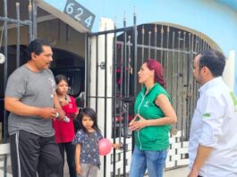 Mantiene Casandra de los Santos cercanía y apoyo a familias de Río Bravo