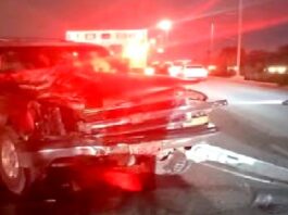 Muere motociclista en aparatoso accidente em libramiento Monterrey