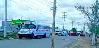 Muere persona al parecer atropellada por una unidad del transporte público
