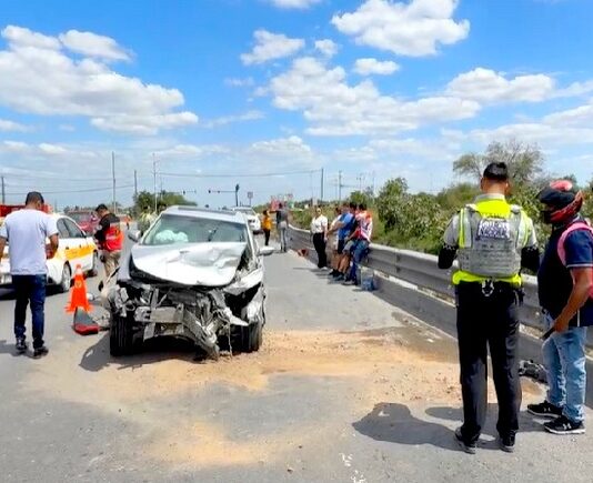 Otra vez en el “Viaducto de la Muerte” deja lesionados y daños