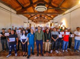 Entregó Alcalde Carlos Peña Ortiz Diplomas del programa municipal “Tazo Dorado”