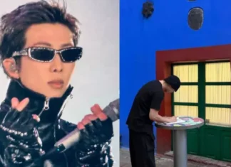 RM de BTS se suma a la ‘Fridomanía’ y dedica emotivo mensaje a Frida Kahlo y Diego Rivera en su visita a la Casa Azul