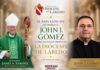 Diócesis de Laredo, Texas, cambia de obispo; John Gómez sustituye a James Tamayo