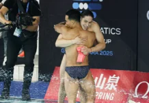 ¡Nos llenan de orgullo! Osmar Olvera y Juan Celaya ganan plata en la Superfinal de la Copa del Mundo de Clavados