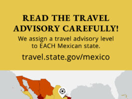 Embajada de EE.UU. emite alerta roja de viaje a México y señala a Tamaulipas como zona de alto riesgo ante el Mundial 2026