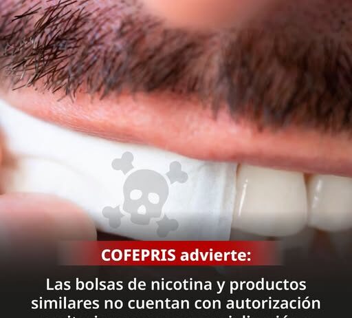 Asegura Coepris en tiendas productos no regulados de presunta nicotina para mascar