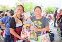 Realizan entrega de paquetes alimentarios del programa Alimentando tu Bienestar