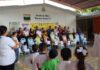 Adolescentes en conflicto con la Ley Penal elaboran y donan mobiliario de creación artística a Jardín de Niños de Güémez